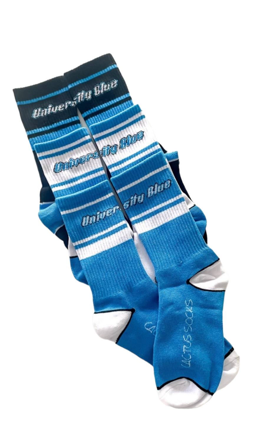 University Blue socks (3 colorway available)