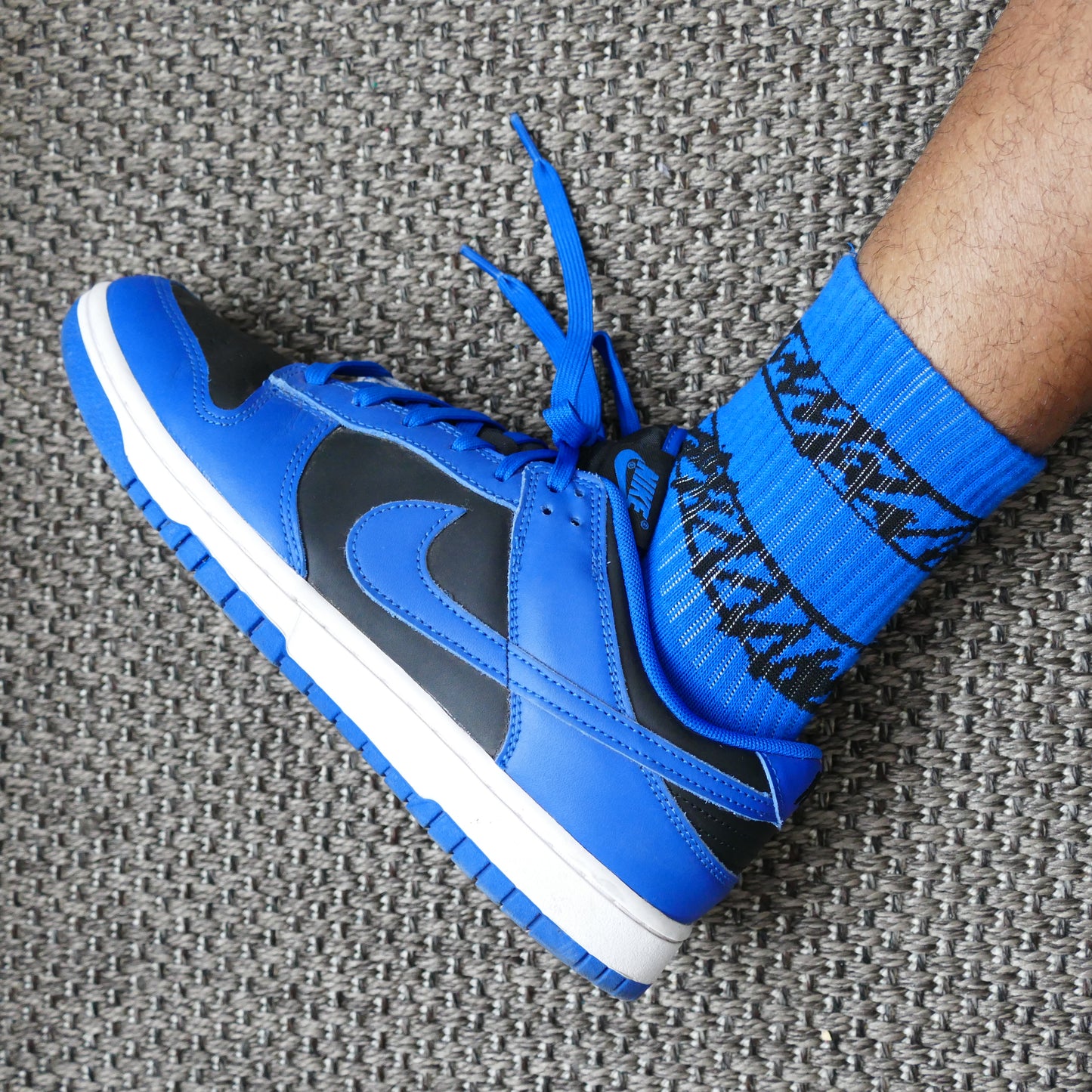Signal Blue socks