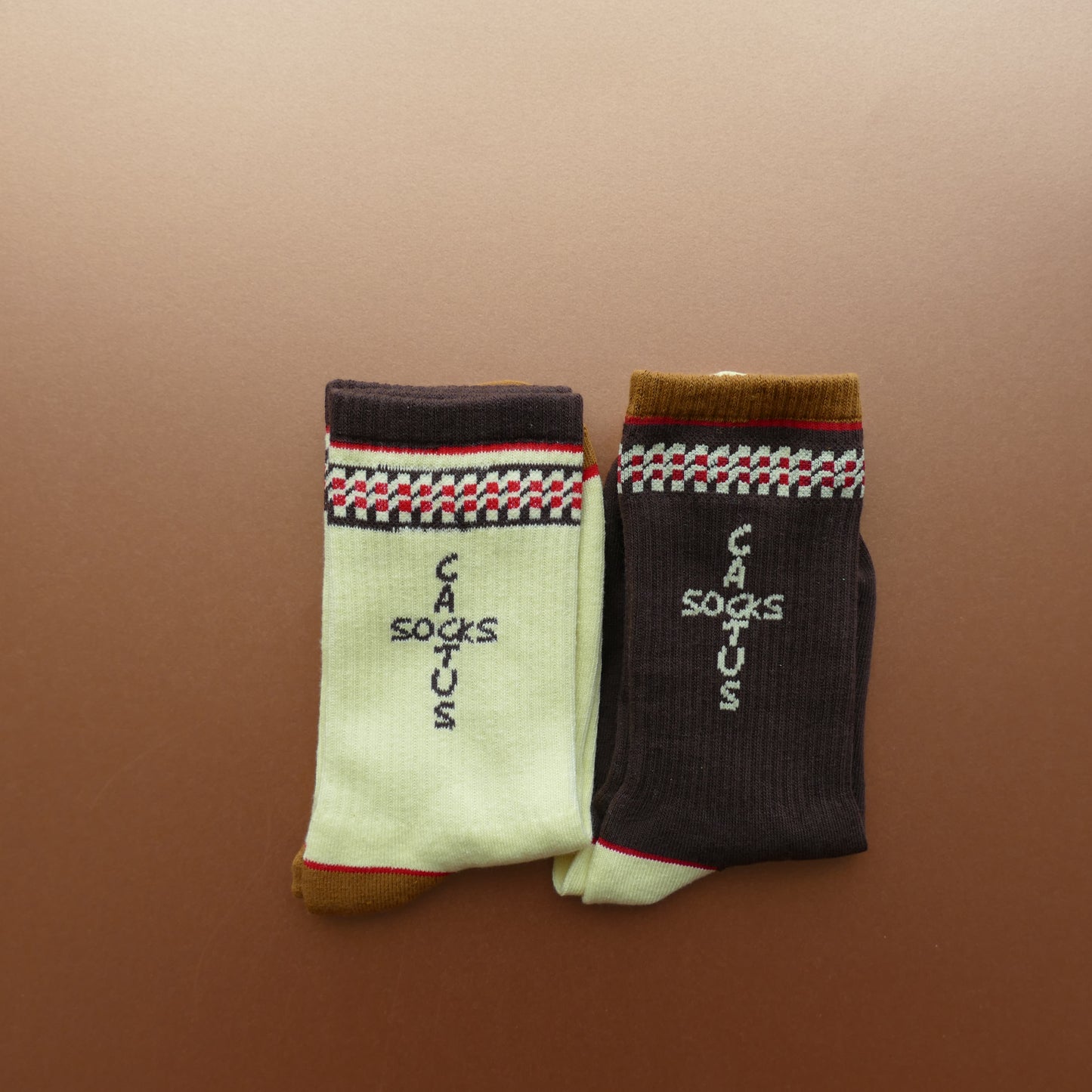 Baroque Brown Socks