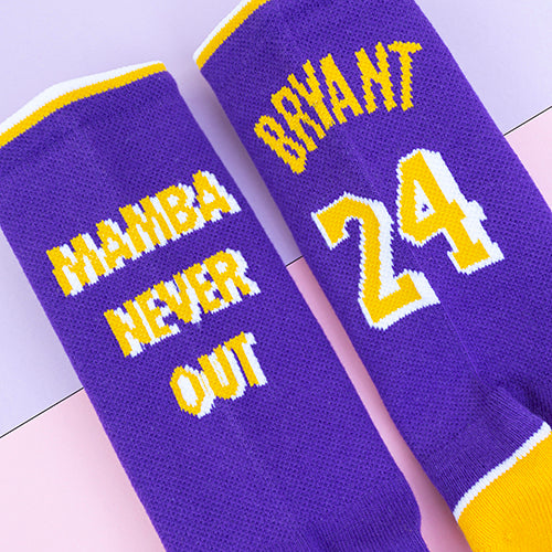 Homage to Kobe Socks