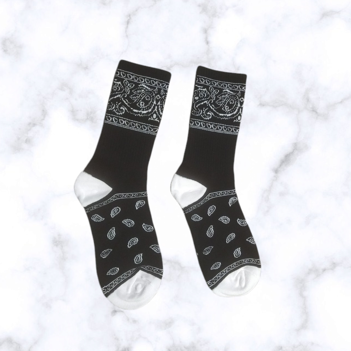 Paisley Socks ( available in 4 colorway)