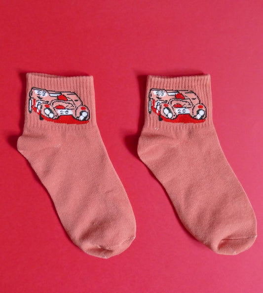Pink Pig socks