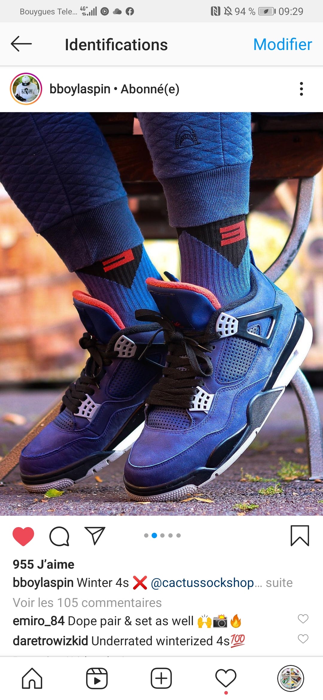WNTR Loyal Blue Socks