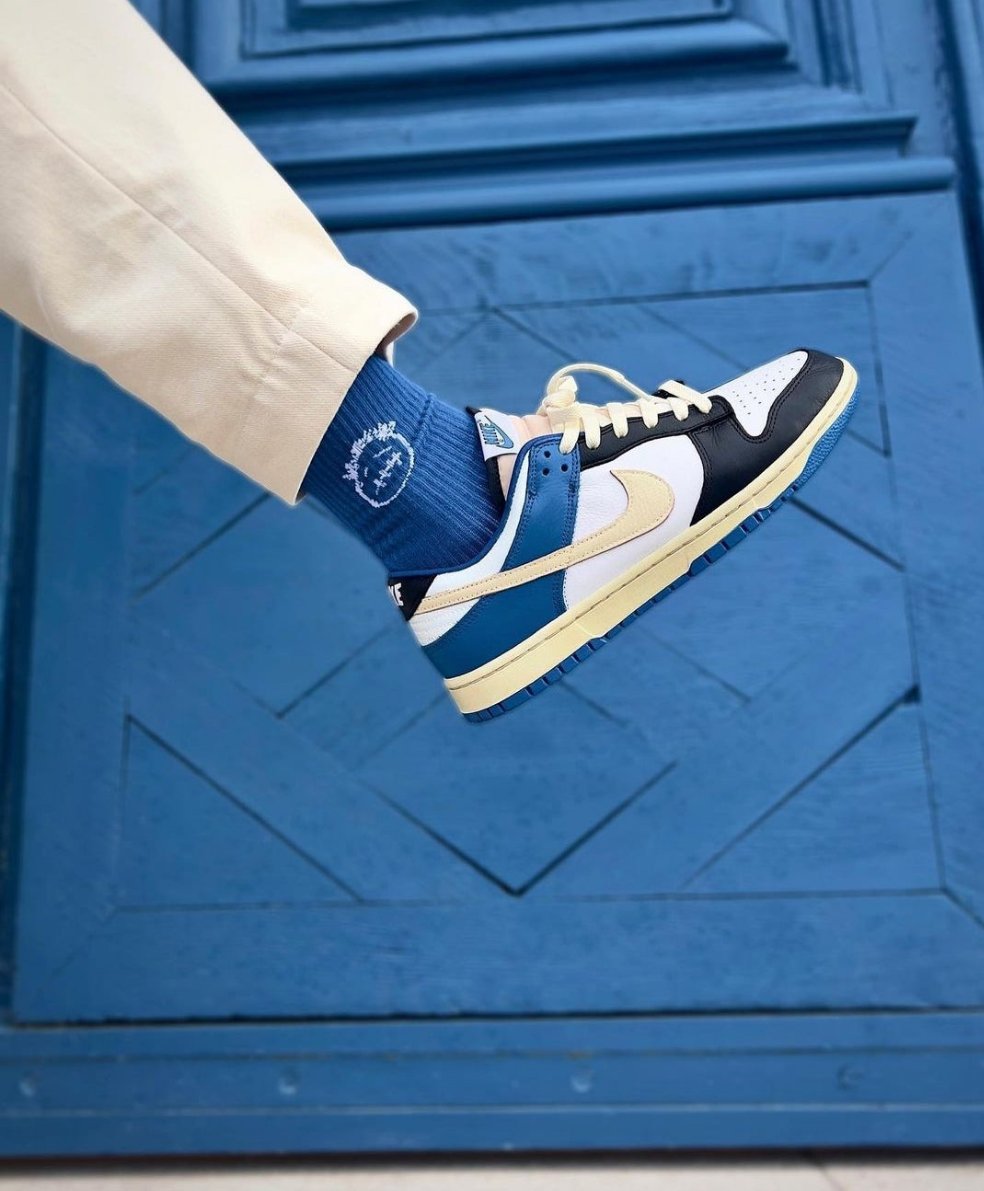 Military Blue Socks