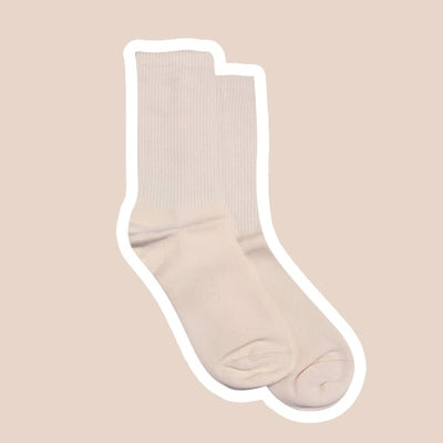 Nude Beige Socks
