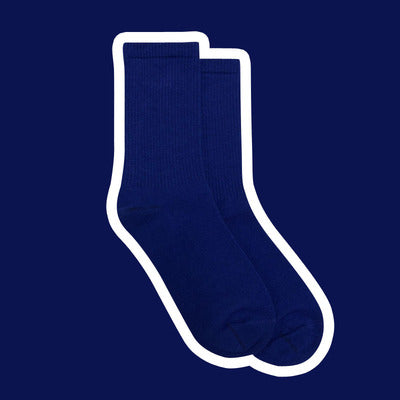 Royal Blue Socks