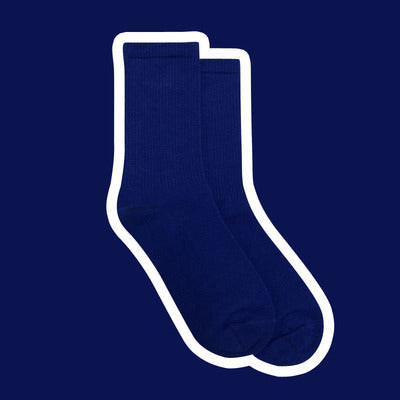 Royal Blue Socks